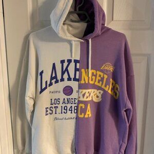 LOS ANGELES LAKERS BASKETBALL HOODIE MEN